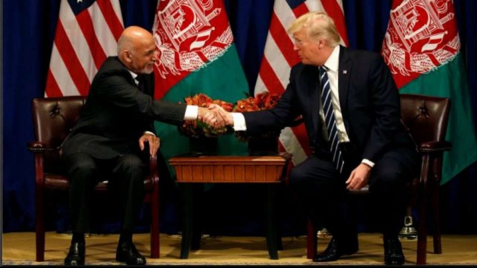 Ashraf Ghani - Donald Trump