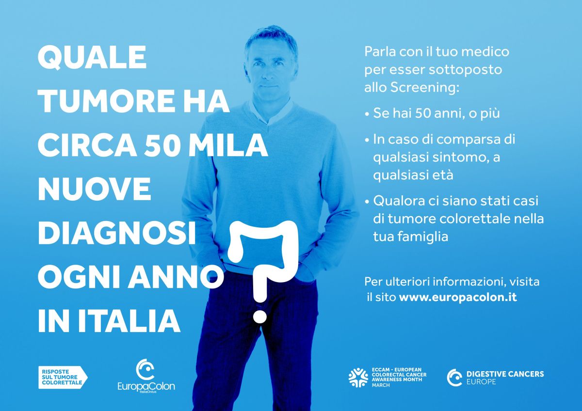 Tumore Colon-retto, Nasce Campagna Di Prevenzione E Diagnosi Precoce ...