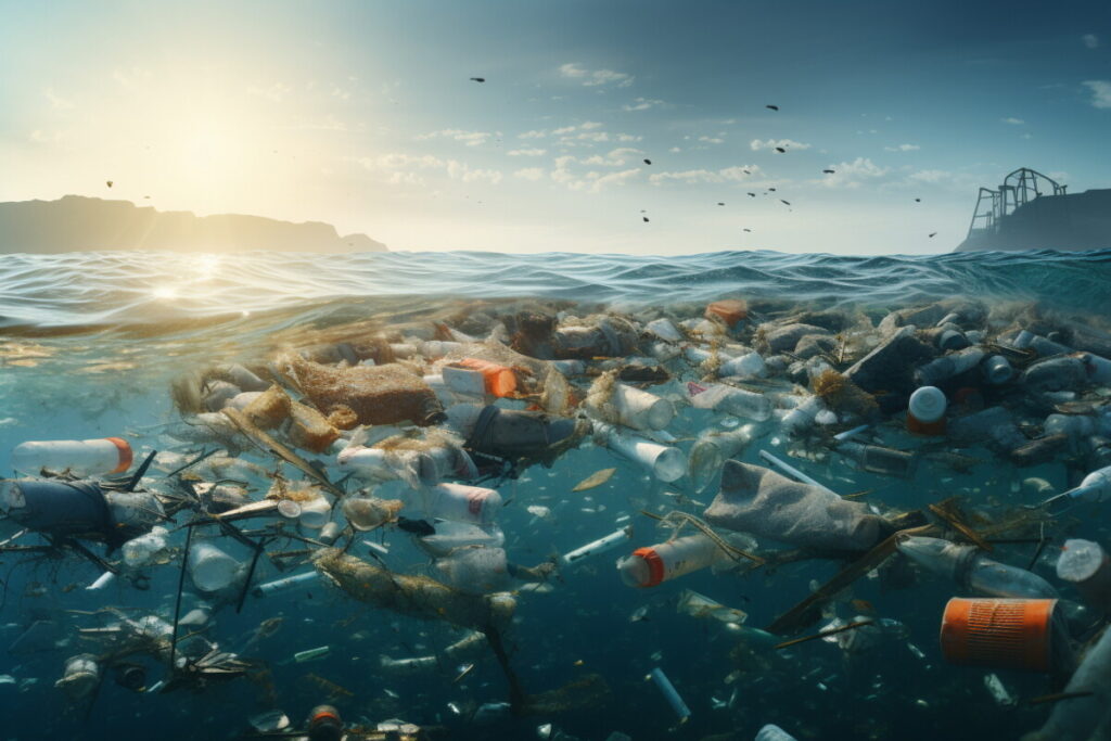 accumuli plastici in mare