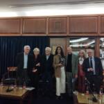 Un momento della presentzione del libro di Michele Guardì