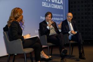 Carlo Messina, Consigliere Delegato e CEO Intesa Sanpaolo e Giovanni Azzone, Presidente di Fondazione Cariplo