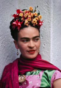 Frida in Pink and Green Blouse - Coyoacàn, 1938 © Nickolas Muray Photo Archive