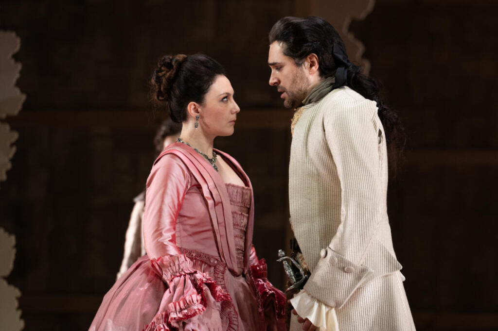 Prove Alcina - Mariangela Sicilia (Alcina), Carlo Vistoli (Ruggiero) - ph Fabrizio Sansoni - Opera di Roma