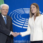 Il Presidente della Repubblica Sergio Mattarella incontra Roberta Metsola, Presidente del Parlamento Europeo