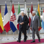 Il Presidente della Repubblica Sergio Mattarella incontra António Costa, Presidente del Consiglio Europeo