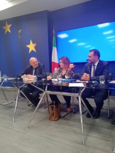Gilberto Pichetto Fratin, Anna La Rosa e Salvatore Scafuri