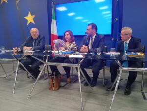 Gilberto Pichetto Fratin, Anna La Rosa, Salvatore Scafuri e Alessandro Porro