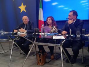 Gilberto Pichetto Fratin, Anna La Rosa e Salvatore Scafuri