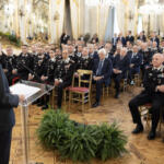 Il Presidente della Repubblica Sergio Mattarella in occasione del 211° anniversario della costituzione dell’Arma dei Carabinieri