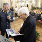 Il Presidente della Repubblica Sergio Mattarella e Andrea De Gennaro, Comandante Generale della Guardia di Finanza
