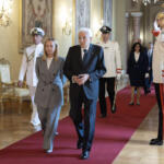 Il Presidente del Consiglio Giorgia Meloni con Il Presidente della Repubblica, Sergio Mattarella