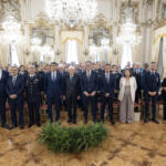 Il Presidente della Repubblica in occasione dell'incontro con una rappresentanza del Corpo di Polizia Penitenziaria