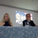La fondatrice del Million Mamas Movement ,Wendy Silvers e il professor Luigi Montano
