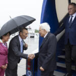 Il Presidente della Repubblica Sergio Mattarella a Zagabria, in occasione della visita ufficiale