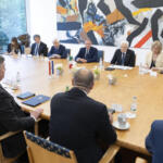 Il Presidente della Repubblica Sergio Mattarella con Zoran Milanović, Presidente della Repubblica di Croazia, in occasione della visita ufficiale