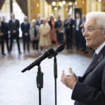 Il Presidente della Repubblica Sergio Mattarella incontra una rappresentanza della collettività italiana in Croazia