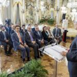 Il Presidente Sergio Mattarella in occasione dell'incontro con una delegazione dell’Assemblea Parlamentare della NATO, nel 70° anniversario di costituzione