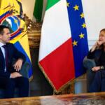 Giorgia Meloni, incontra il Presidente della Repubblica dell'Ecuador, Daniel Noboa Azin