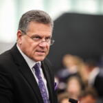 Maros Sefcovic, Commissario Europeo per il Commercio e per la Sicurezza economica