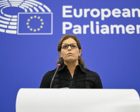 L'eurodeputata Ilaria Salis