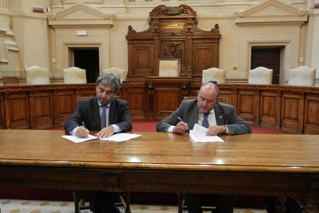 Il Presidente dell’Unicef Italia, Nicola Graziano, e il Presidente dell’Anm, Cesare Parodi