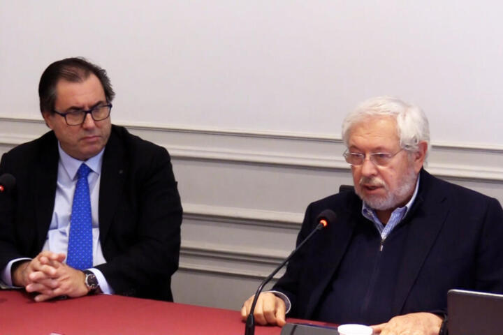 Vincenzo Tiby e Pier Paolo Baretta