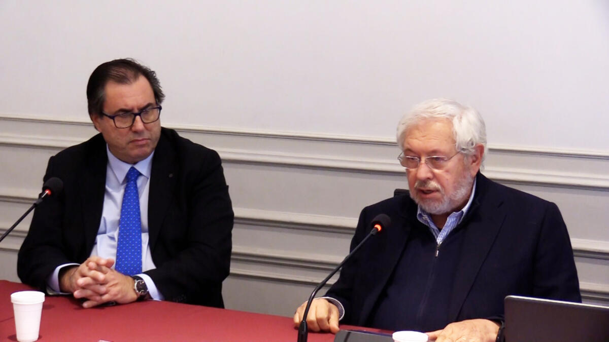 Vincenzo Tiby e Pier Paolo Baretta