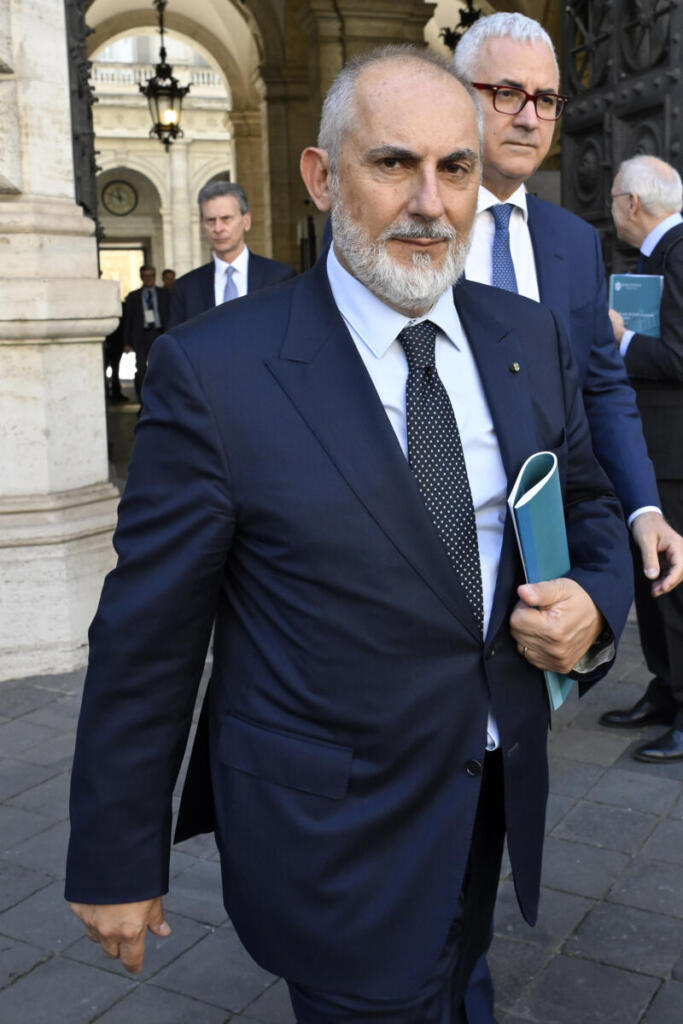 L'AD e DG del Gruppo FS Italiane Stefano Antonio Donnarumma