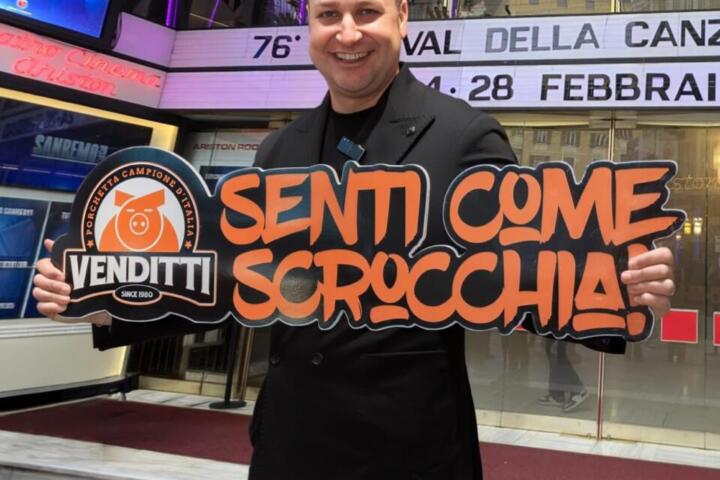 Grande attesa a Sanremo: Venditti Food pronto a conquistare il Grand Hotel Des Anglais al Festival 2026