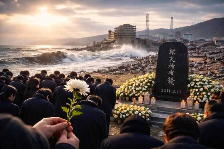 Commemorazione per Fukushima