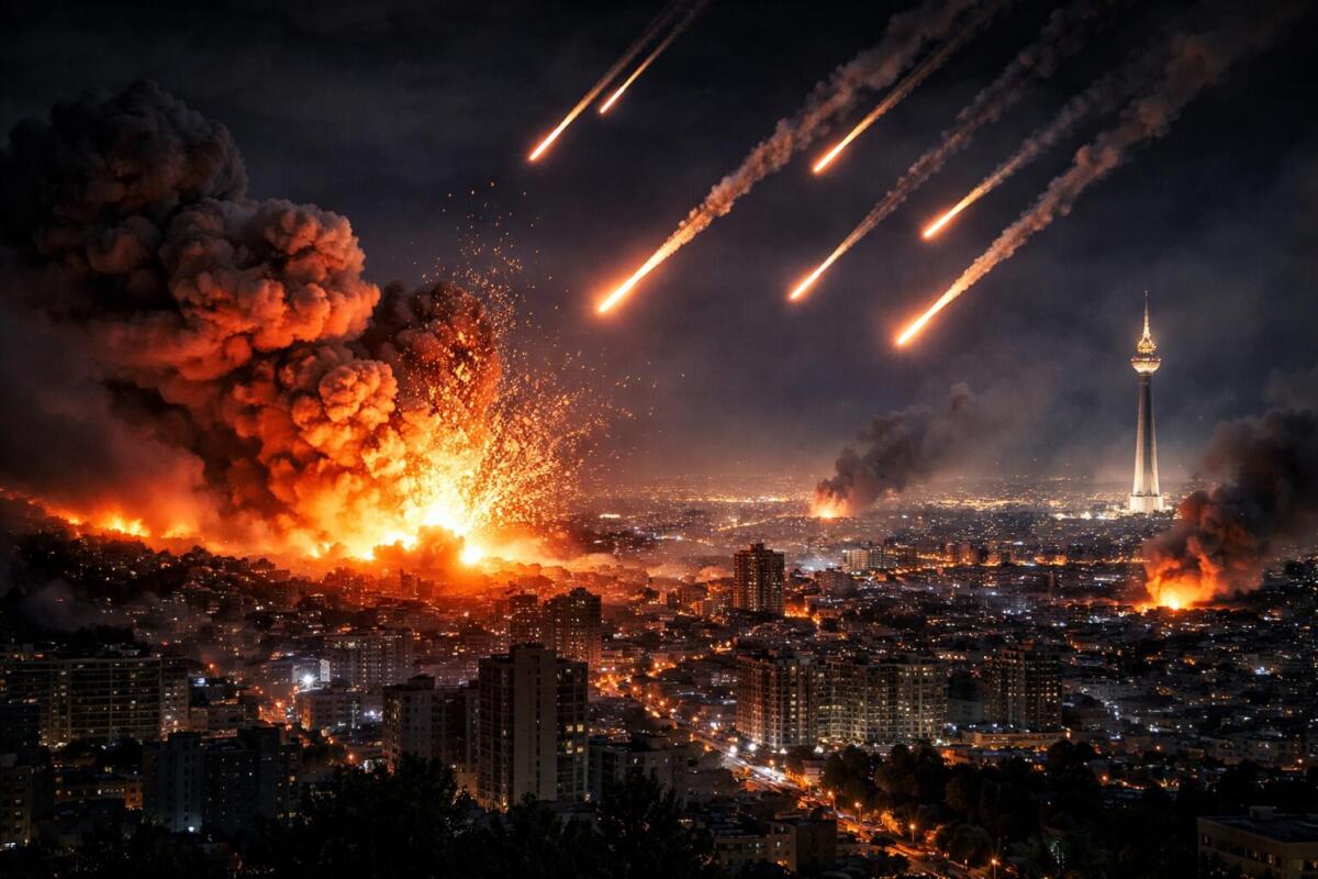 Teheran sotto attacco notturno