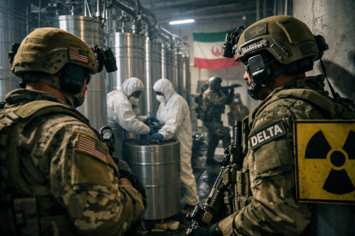 Operazione Delta Force in impianto nucleare