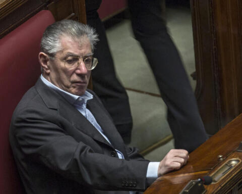 Umberto Bossi, fondatore della Lega Nord