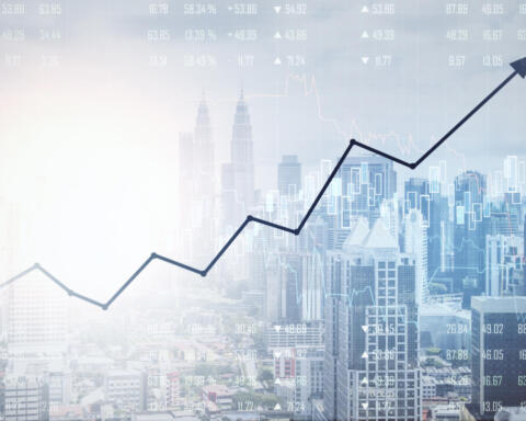 Grafico tassi di interesse in crescita