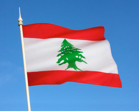 bandiera Libano