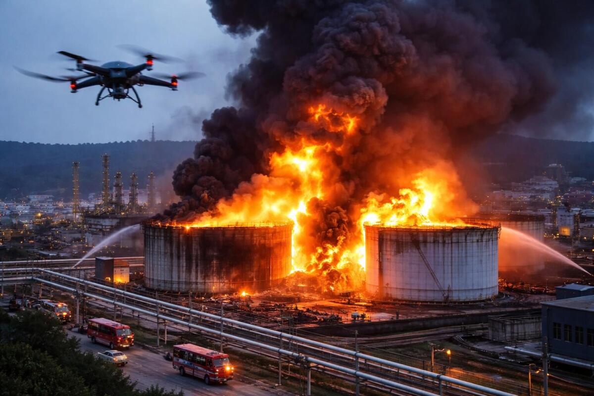 Attacco al sito petrolifero di Tuapse