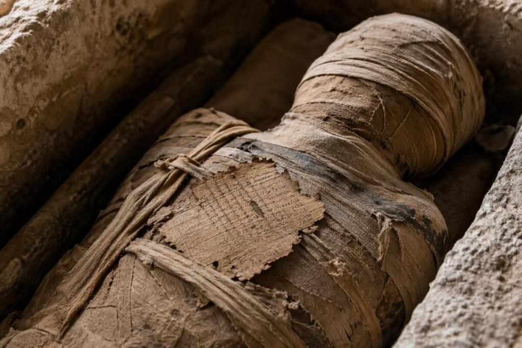 Un frammento dell’Iliade dentro una mummia: la scoperta “senza precedenti” che sorprende gli archeologi