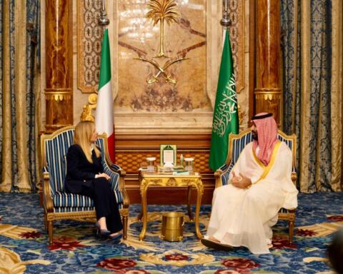 Il Presidente del Consiglio, Giorgia Meloni, incontra il Principe ereditario e Primo Ministro dell’Arabia Saudita, Mohamed bin Salman Al Saud