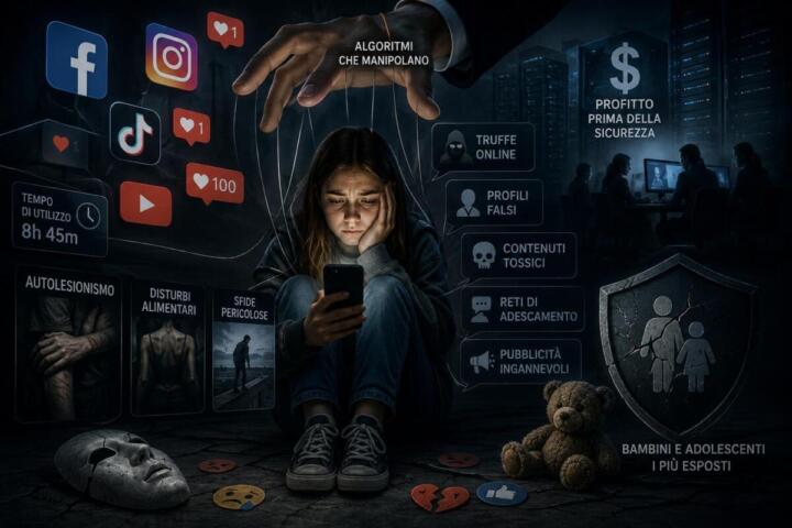 social network minori sicurezza