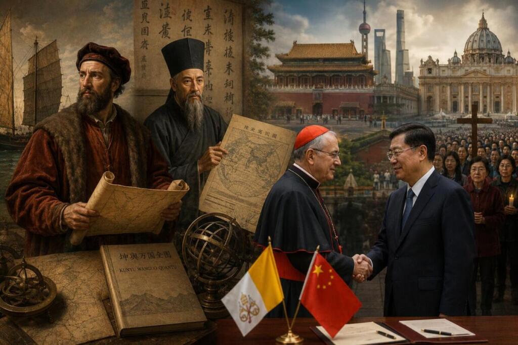 Da Marco Polo a Matteo Ricci fino ai rapporti contemporanei tra Cina e Santa Sede: otto secoli di incontri, dialoghi e tensioni tra Oriente e Occidente