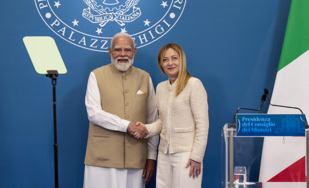 Le dichiarazioni congiunte alla stampa del Presidente del Consiglio, Giorgia Meloni, e del Primo Ministro dell'India, Narendra Modi
