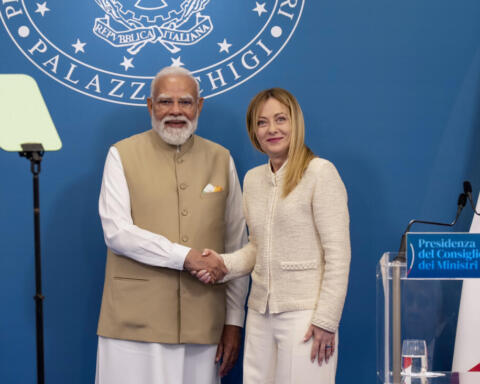 Le dichiarazioni congiunte alla stampa del Presidente del Consiglio, Giorgia Meloni, e del Primo Ministro dell'India, Narendra Modi