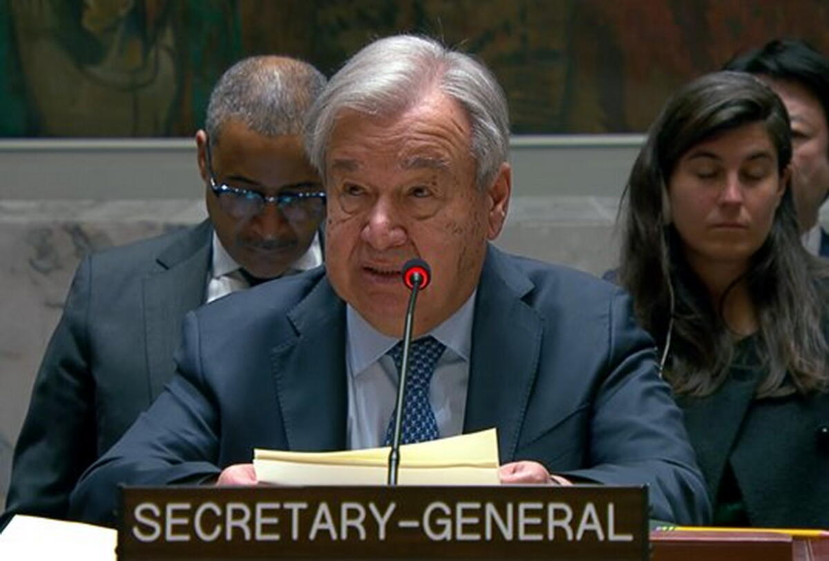 António Guterres, Segretario Generale ONU