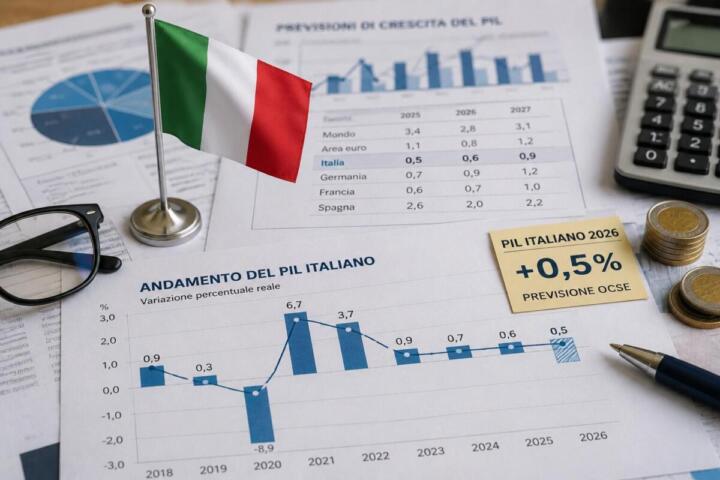 Ocse, l’Italia resta al palo: il Pil si ferma allo 0,5%, pesa la crisi energetica globale