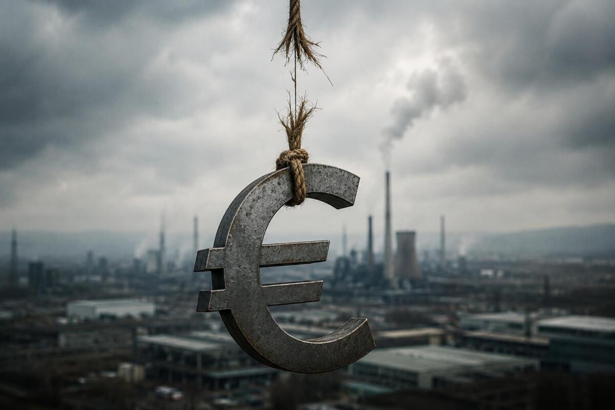 l'economia europea è appesa a un equilibrio sempre più fragile.
