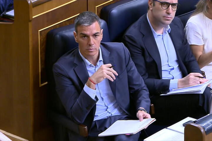 Il premier, Pedro Sánchez,