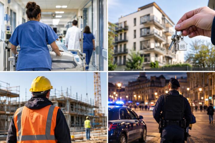 Le quattro urgenze degli italiani: salute, casa, lavoro e sicurezza